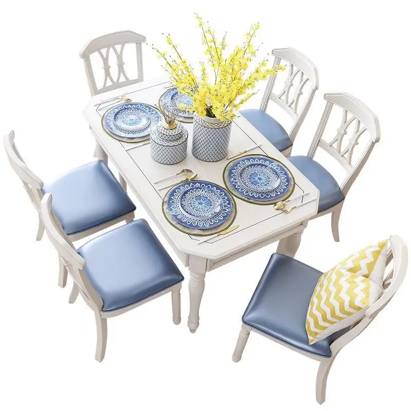 Sandalye A انجر سالا Meja Makan Pliante Eet Tafel Marmol مجموعة أثاث غرفة الطعام Esstisch دي جانتار تابلو مكتب ميسا Comedor طاولة طعام