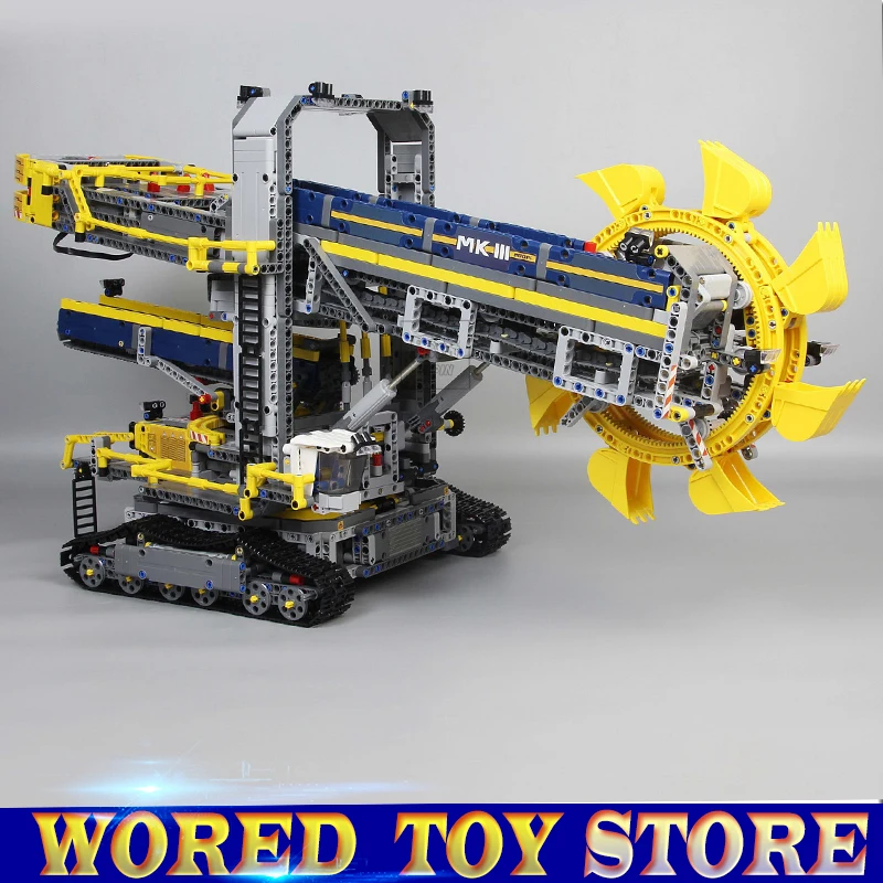 

LEPIN 20015 3929pcs Stucke Technik Schaufelradbagger Modellbau montieren Kit Bocken Ziegel Kompatibel Spielzeug Geschenk legoed