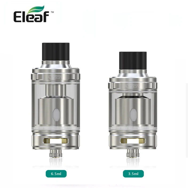 

Promotion Eleaf Melo 300 6.5ml/ 3.5ml Top-filling Design Adjustable Airflow Atomizer New ES Sextuple-0.17ohm