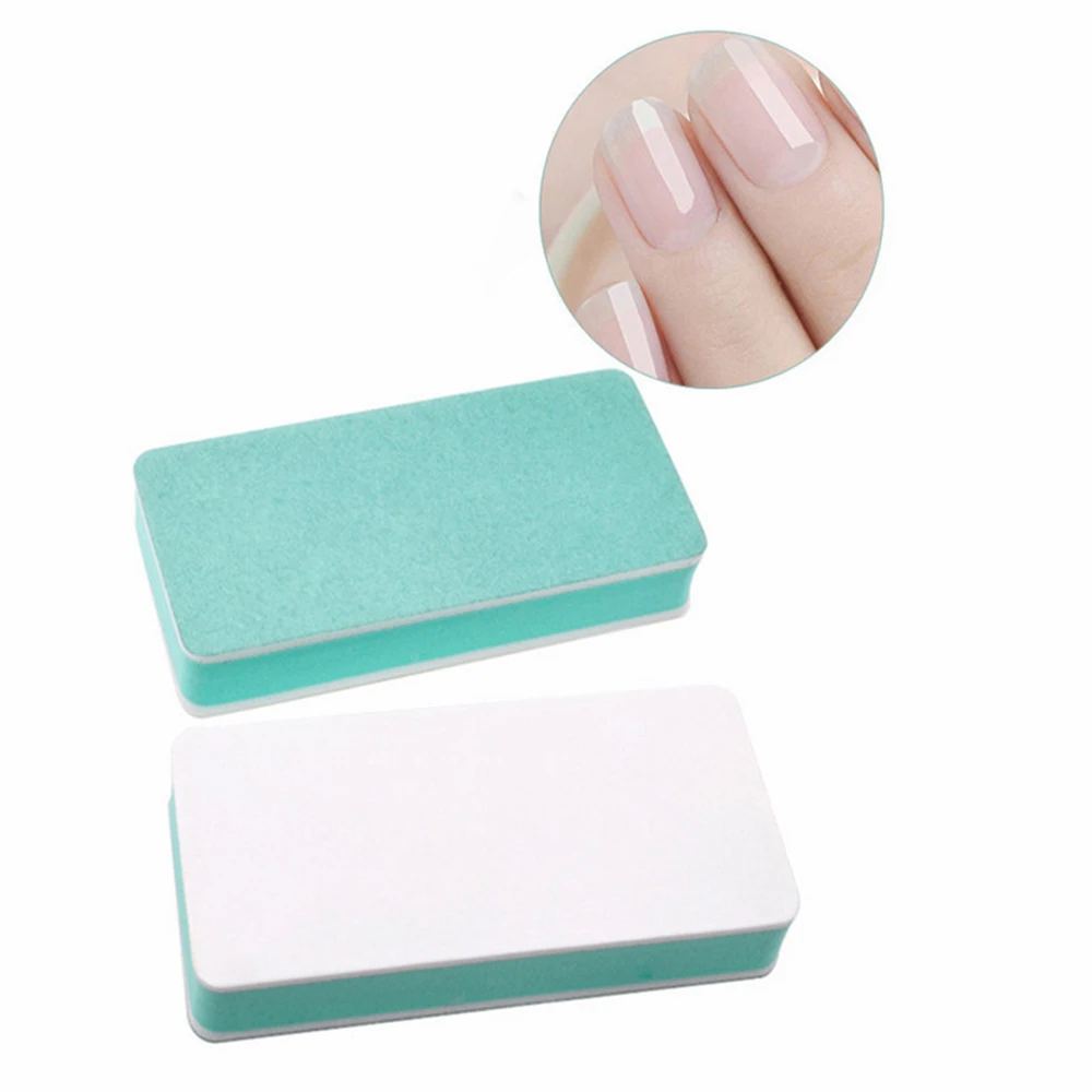 

3pcs 2 Ways Nail Art File Buffer Polishing Block Smooth Shine Manicure Tips Tools Remove Ridges Smooth for Manicure Buffer Shine