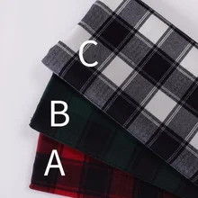 Mylb клетчатая ткань смесь хлопка Классический Шотландский клетчатый костюм коллекция плиссированная юбка Сетка Ткань Текстиль