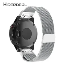 HIPERDEAL новая Миланская Магнитная Петля из нержавеющей стали ремешок для Garmin Fenix 5 часы горячая 18Jan06 Прямая поставка F