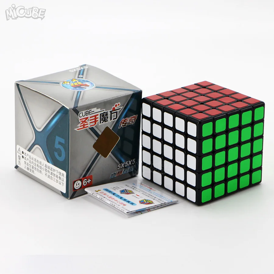 Shengshou LegendMagic Cube 5x5x5 Скорость Пазлы 5 на 5 Cubo Magico 5x5 игрушки для дети анти-стресс офис мальчик игрушка