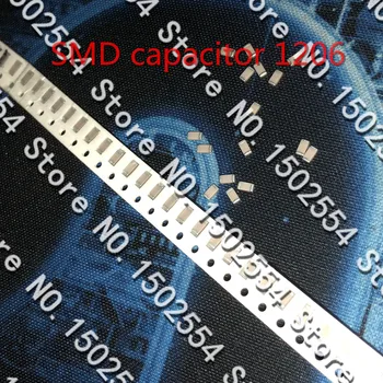 

20PCS/LOT SMD ceramic capacitor 3216 1206 560PF 561J 1KV 1000V COG NPO 5% high frequency capacitor