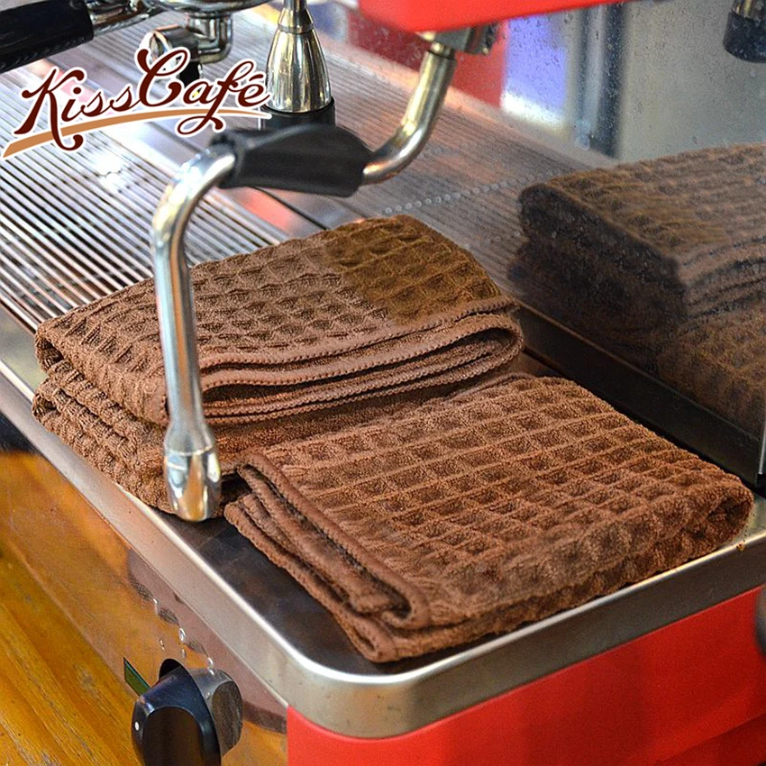 

Bar Counter Coffee Machine Cleaning Cloth Coffee Machine Super Absorbent Fiber Tea Towel Wipes Rag