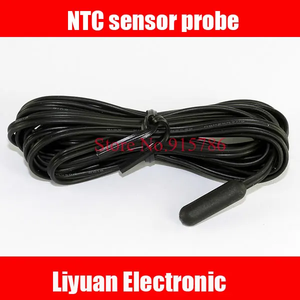 

3pcs NTC sensor probe / temperature sensor / full plastic probe cable length 2m