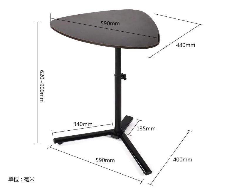 59*48CM Multipurpose heart-shaped Coffee Tables tea table side table Laptop desk 59*48CM Multipurpose heart-shaped Coffee Tables tea table side table Laptop desk