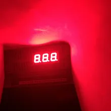 5 шт. 7-сегментный светодиодный дисплей куб 0,28 дюйма 3 цифровых 7 сегментов катода или анода 3 Бит 7 сегментов 0,2" Красный светодиодный дисплей