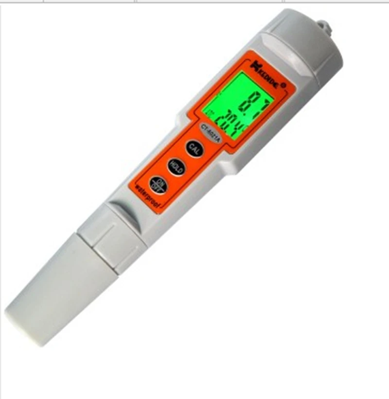 

KEDIDA Digital PH Meter 0~14.00 pH Waterproof Ph Temp Tester Backlight Pen Portable Aquarium Laboratory Water Checker CT-6021A