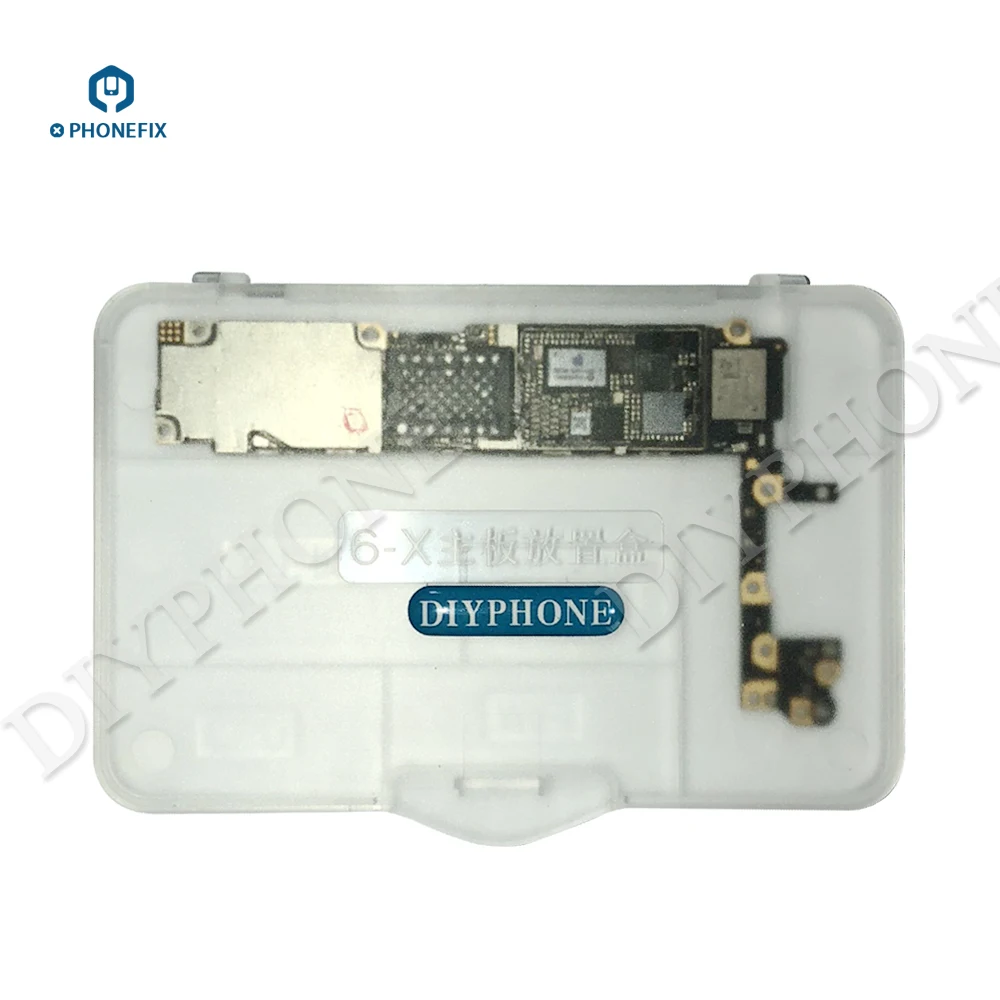 

PHONEFIX High Quality Hard Plastic Motherboard Storage Box NAND CPU IC Chips Protect Plastic Box For iPhone 6 6S 7 7 Plus 8 8P