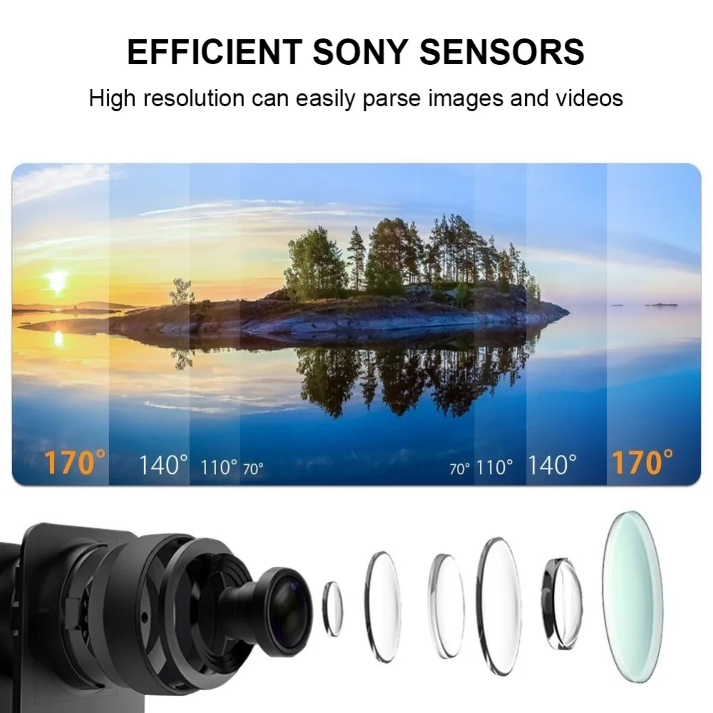 WiFi 2.0 170D 4K Action Camera HD
