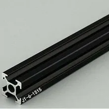 Arbitrary Cutting 1000mm 1515 Black Aluminum Extrusion Profile,Black Color.