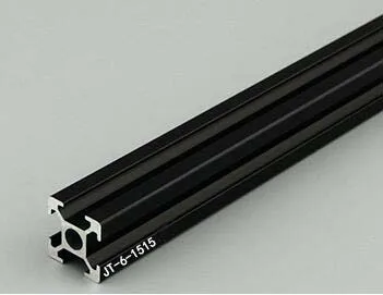 

Arbitrary Cutting 1000mm 1515 Black Aluminum Extrusion Profile,Black Color.