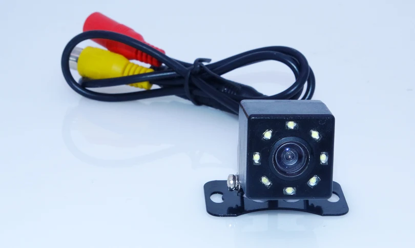 Goedkoop Gelden voor verschillende soorten cars brengen 8 led glas lens materiaal auto achteruitrijcamera brengen de waterdicht + shock proof functie