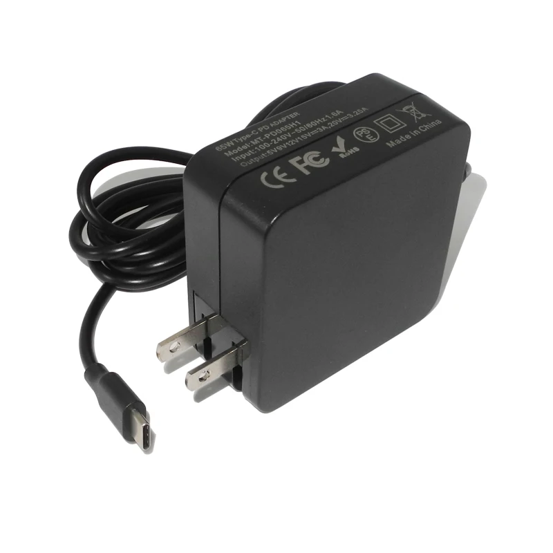 65W USB Type C Laptop Adapter