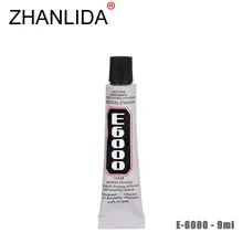 ZHANLIDA E6000 9ml Epoxy Resin Rhinestone Sealant For Jewelry Rhinestone Glass Mobile Glue Gun