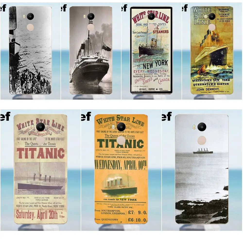 Мягкий чехол для телефона Suef Titanic White Star Line Xiaomi Redmi 4 3 3S Pro Mi3 Mi4 Mi4i Mi4C Mi5 Mi5S Mi Max Note 2 4|note