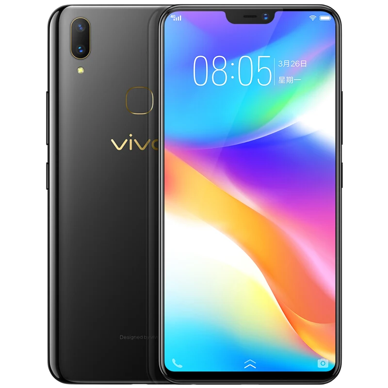 Global Version VIVO Y85 Mobile phone 4GB RAM 32GB ROM 6.26 inch Full Screen Ocat Core Android 8.1 Dual Rear Camera 4G LTE Phone