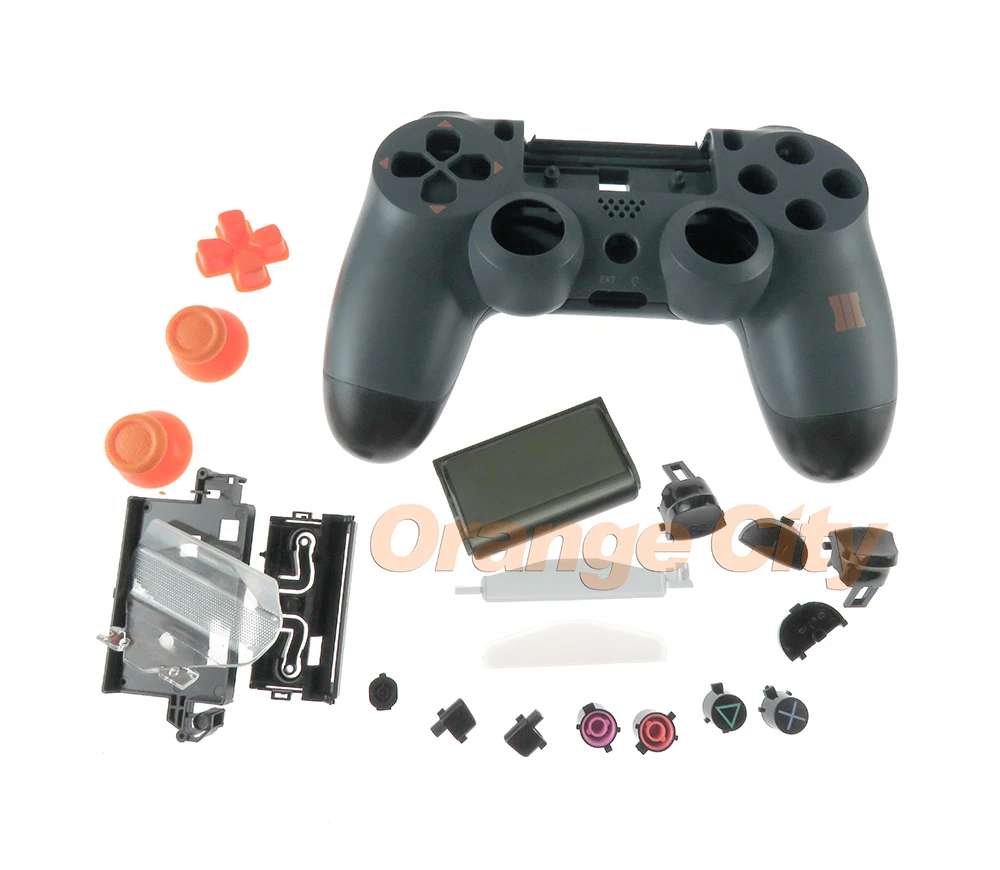 Корпус чехол для Sony Playstation 4 PS4 беспроводной контроллер jds 040 020 0 2 геймпад Передняя