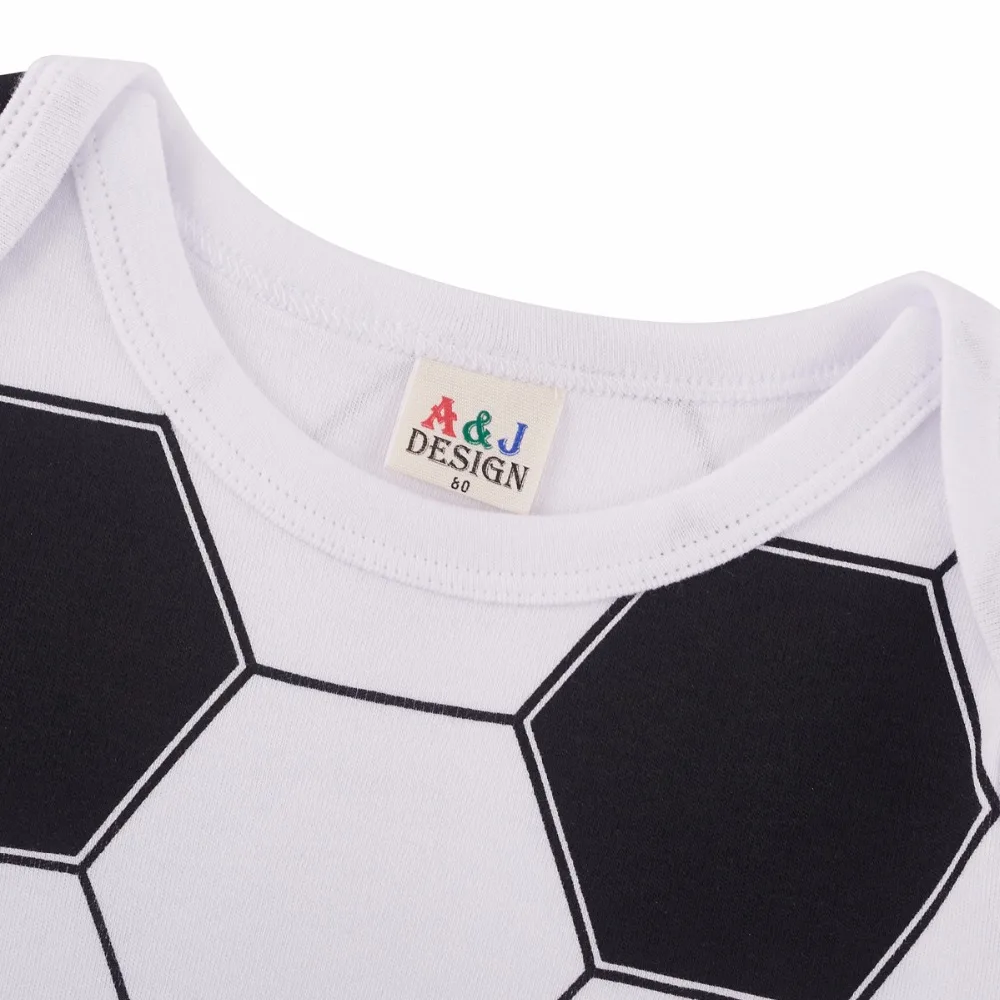 Traje de Futebol Bodysuit com Perna Beisebol para Roupas Bebê Menino Mais Quente Infantil Esporte Futebol Jogo Macacão Roupa Corpo Recém-nascidos 5 Mamãe e Bebê
