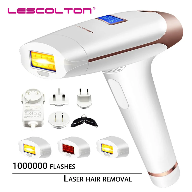 Лазерный депилятор Lescolton T009X лазерный аппарат для удаления волос IPL с ЖК дисплеем
