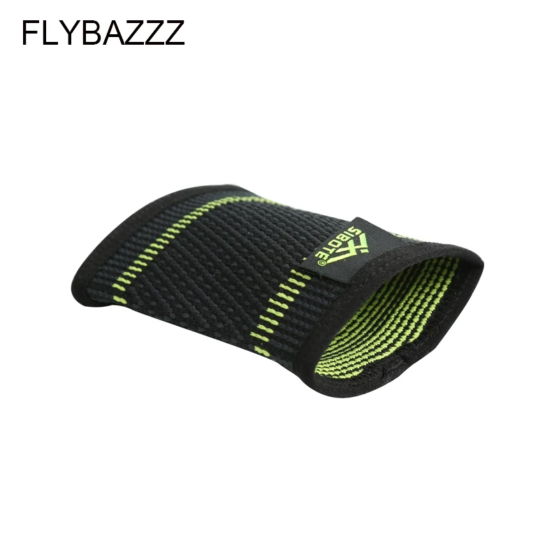 FLYBAZZZ 1 Piece Elastic Sport Bandage Wristband Hand Gym Support Wrist Brace Wrap Tennis Cotton Weat Band Fitness Powerlifting (2)