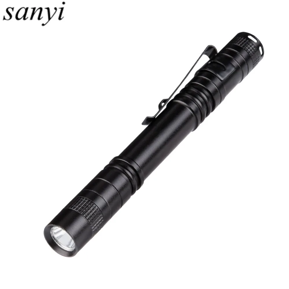 Buy Flashlight Pen Light Portable Mini LED Light Torch XPE R3 Flash Light 800LM