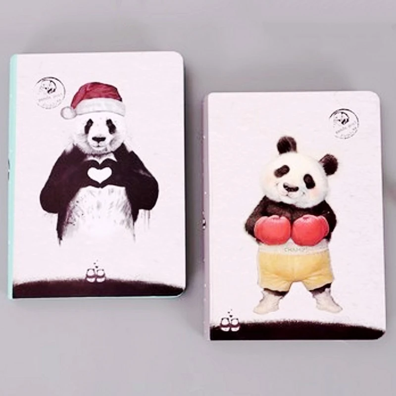 Panda Club цветной блокнот милый для офиса школы А5 дневник планировщик персональный