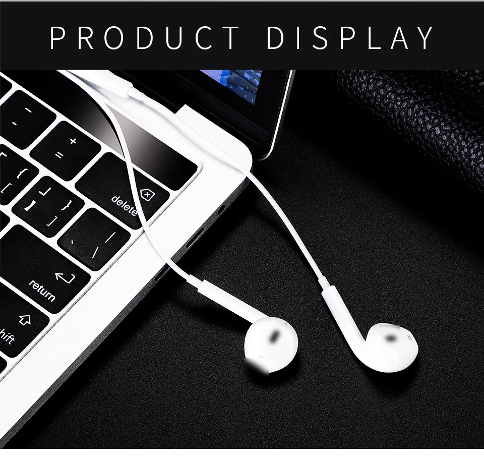 Earphones In-Ear Music 3.5mm for Android Subwoofer with wheat earplugs (9)