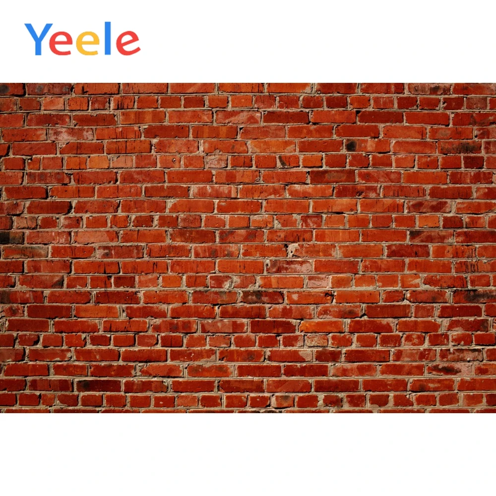 

Yeele Vintage Old Brick Wall Portrait Grunge Photography Backgrounds Seamless Vinyl Photographic Backdrop Props For Photo Studio