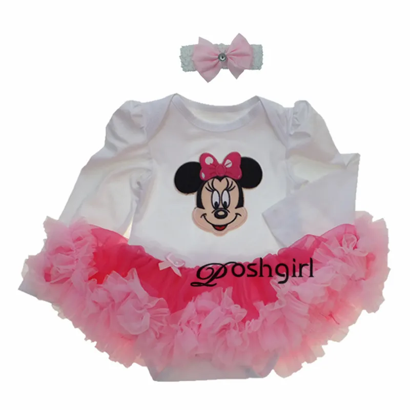 Cute Baby Infant Creeper Dress Bebe Baby Girl Clothes Set Newborn