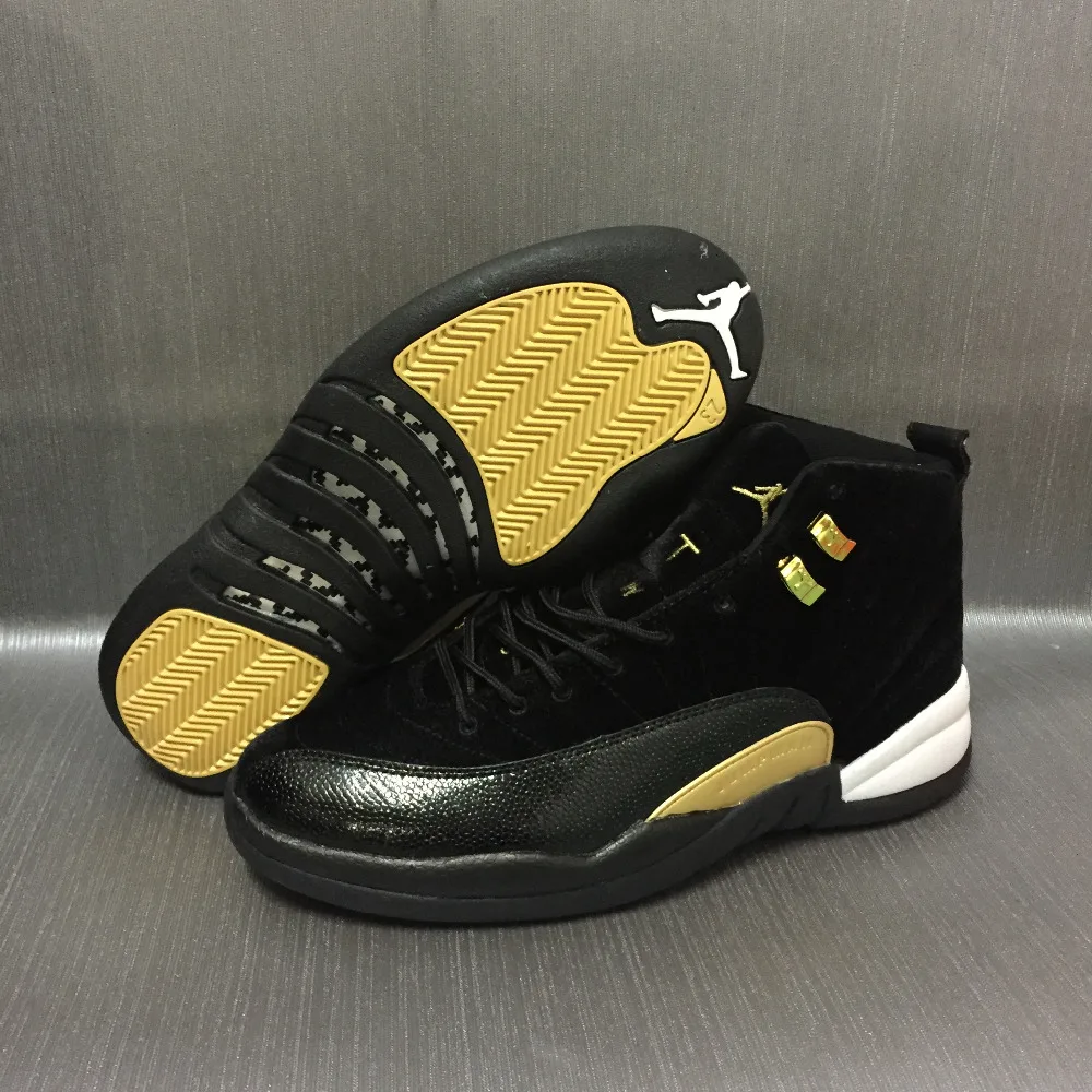 

2018 Jordan 12 men and women Basketball Shoes Sneaker Sport Shoes comprehensive Breathable Height Increasing 36-47
