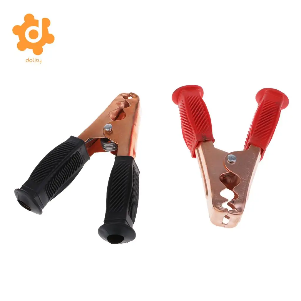 Car Vehicle Battery Test Alligator Crocodile Clip Clamp 500A