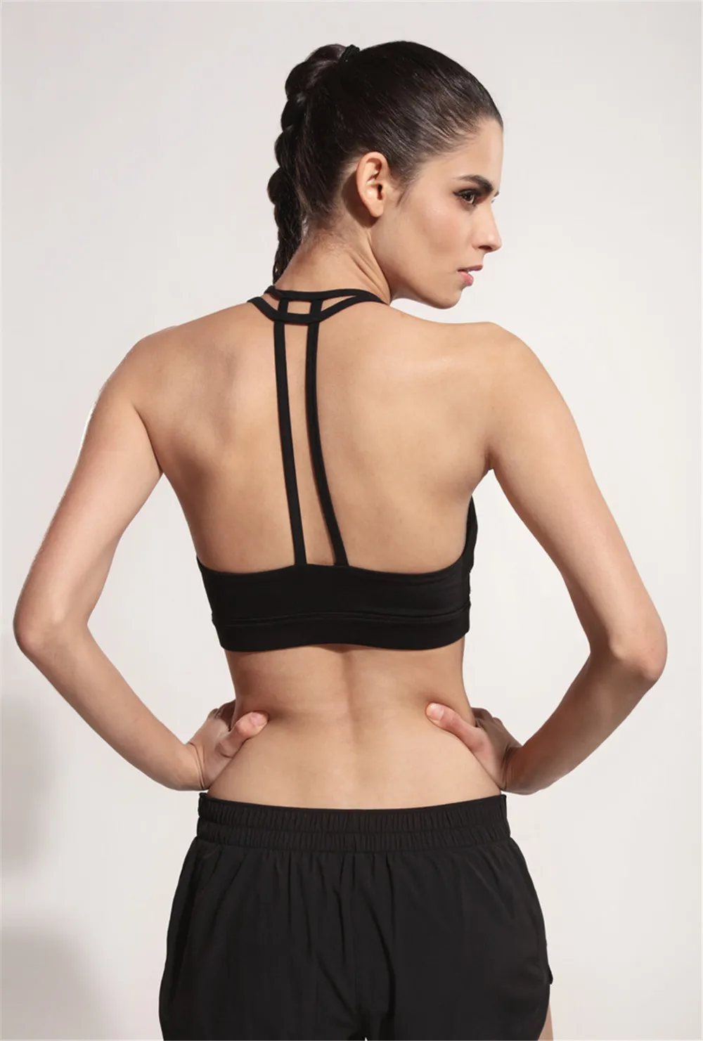 Sexy Sports Bra for Women Running Fitness Athletic Vest Popular Full Cup Sport Bras Hollow Out Yoga Top Woman Push Up Underwear  (11)