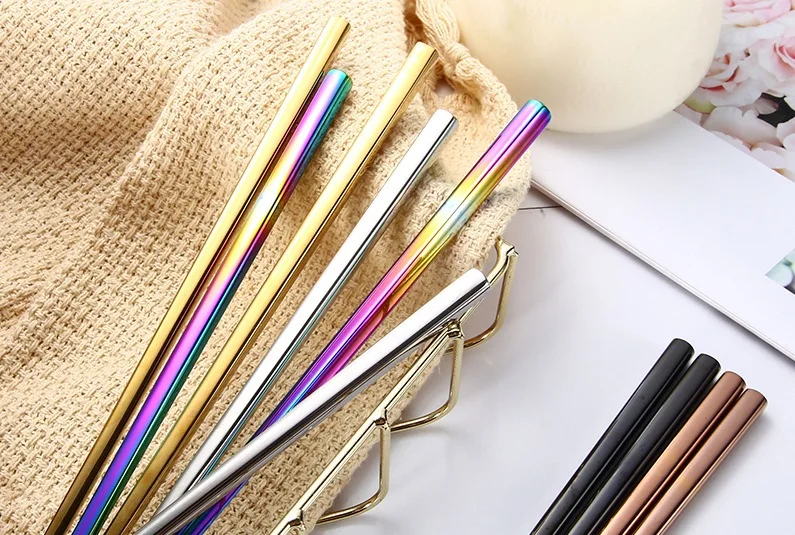 Rose gold chopsticks  (5)