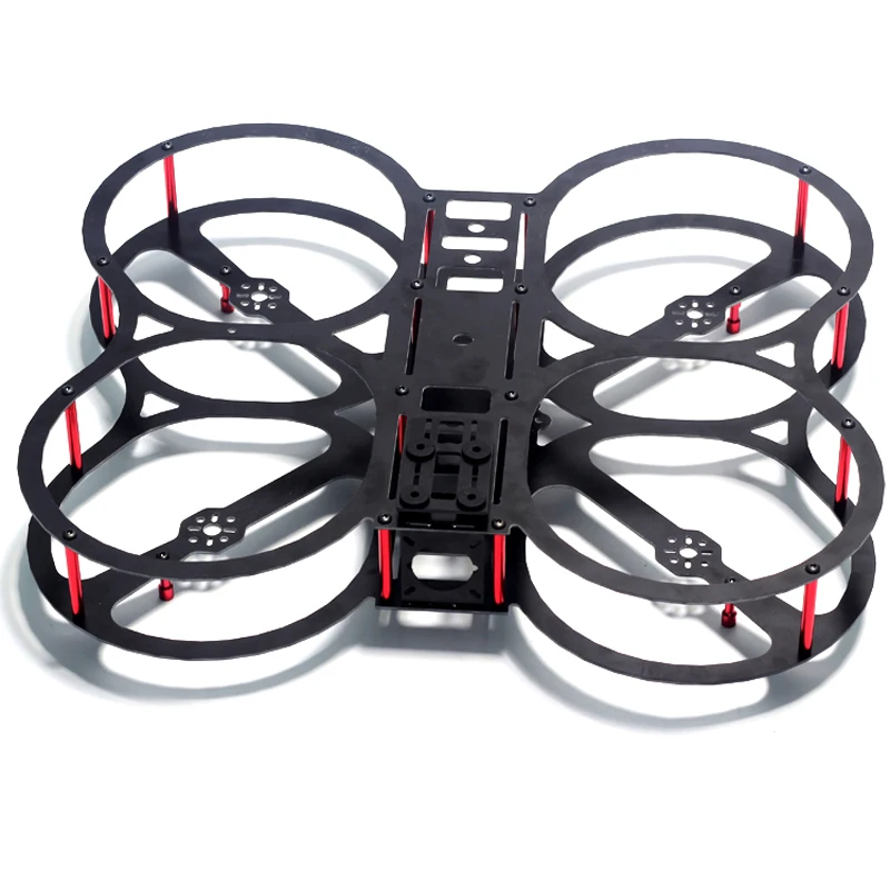 

H250 FPV Carbon Fiber Glass Fiber QAV250 Q4 Quadcopter with Propeller Guard Protector Circle Ring for DIY FPV Aerial Photography