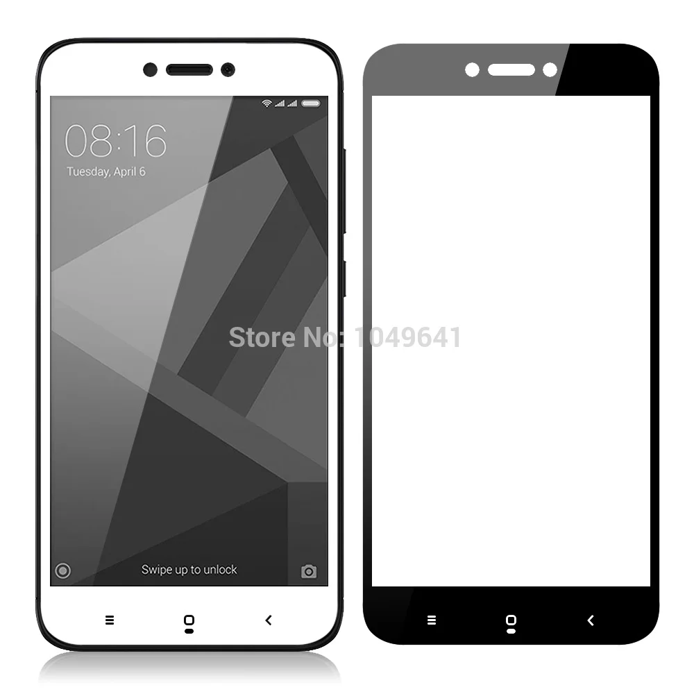 KXM1263_3_2.5D Full Screen Cover Tempered Glass Screen Protector for Xiaomi Redmi 4X