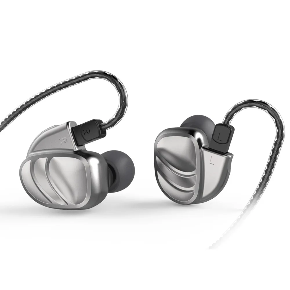 BQEYZ KC2 2BA + 2DD гибридные наушники вкладыши HIFI Bass DJ Monito спортивные для бега с