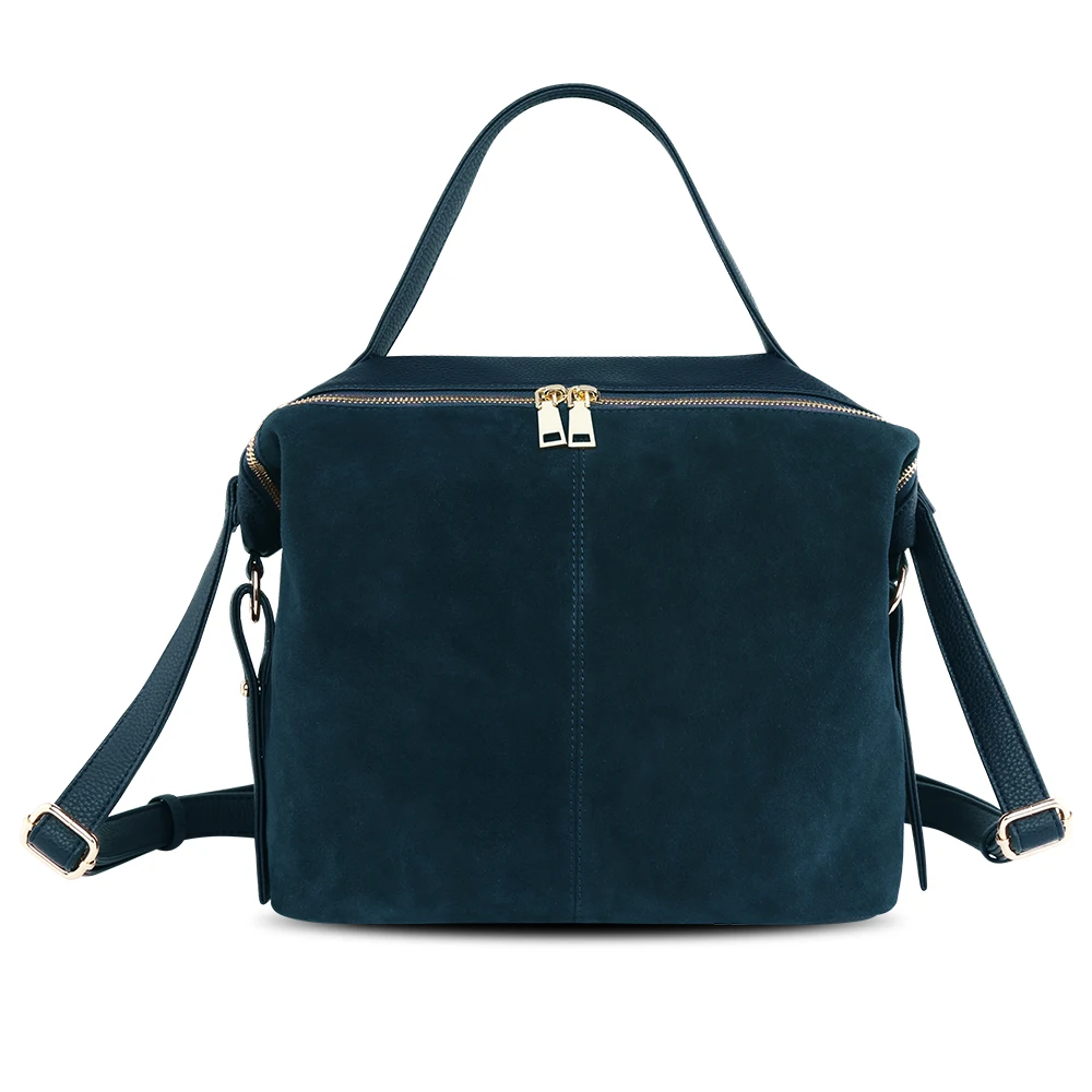 Nico Louise las últimas mujeres de cuero de gamuza Real Mochila mujer ocio Casual cremallera de viaje bolsa de la escuela adolescente chicas Mochila Nico Louise las últimas mujeres de cuero de gamuza Real Mochila mujer ocio Casual cremallera de viaje bolsa de la escuela adolescente chicas Mochila