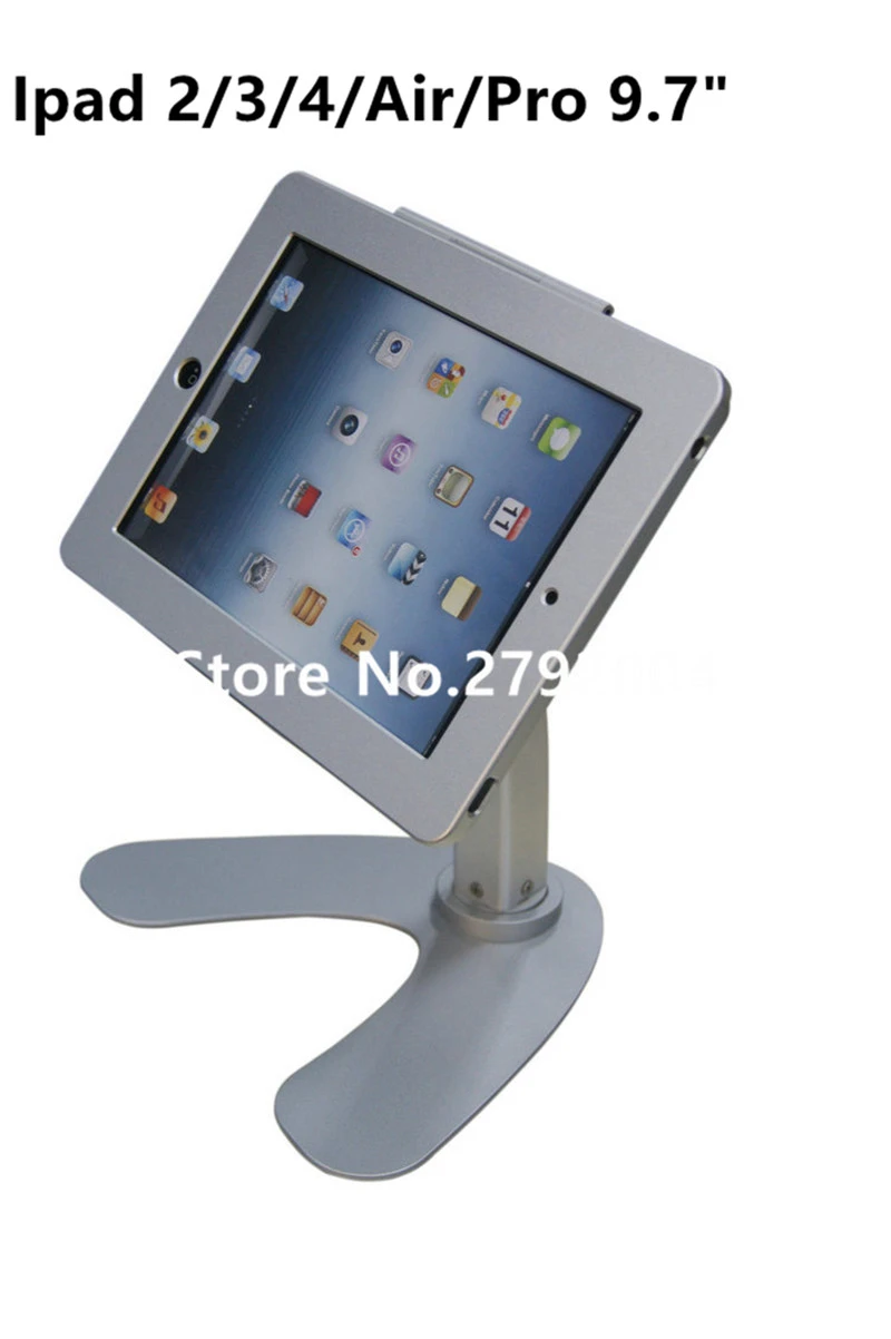 Untuk Ipad 2 3 4 Air Pro 97 Table Rotasi Stand Kunci Keamanan Perumahan Kios Pos Display Restoran Untuk Menul Memesan Air Air Ipad Ipadair Ipad Aliexpress