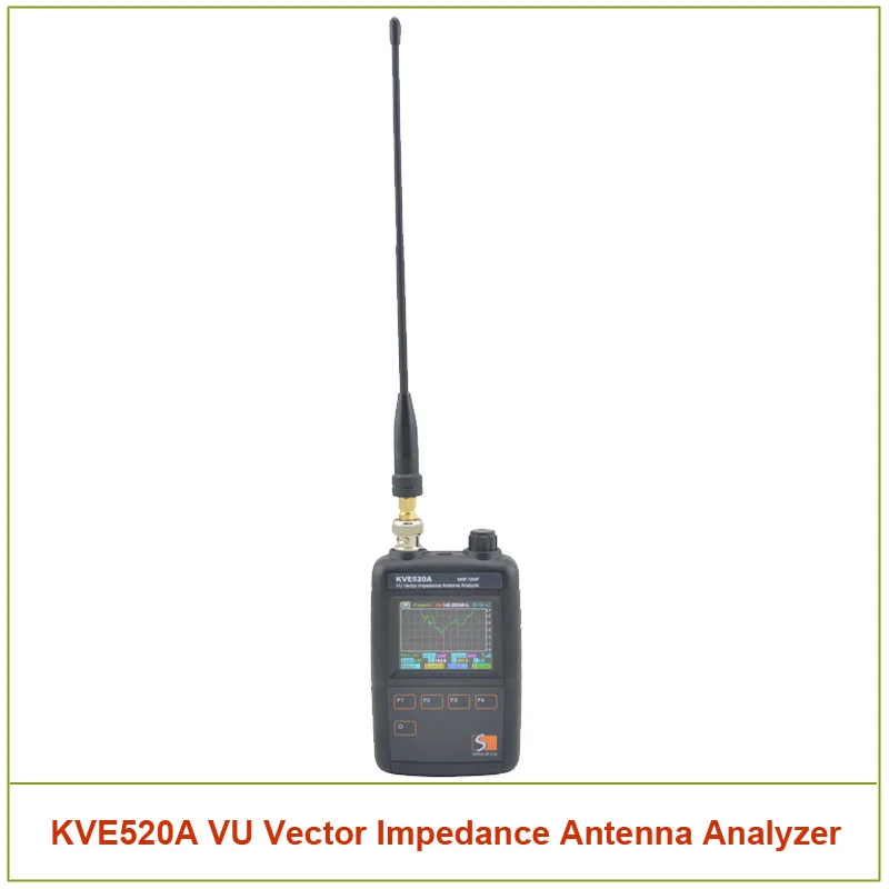 KVE520A VHF/UHF VU векторное сопротивление анализатор антенны с 5 шт. адаптеры для любительских радиоприемников KVE 520A