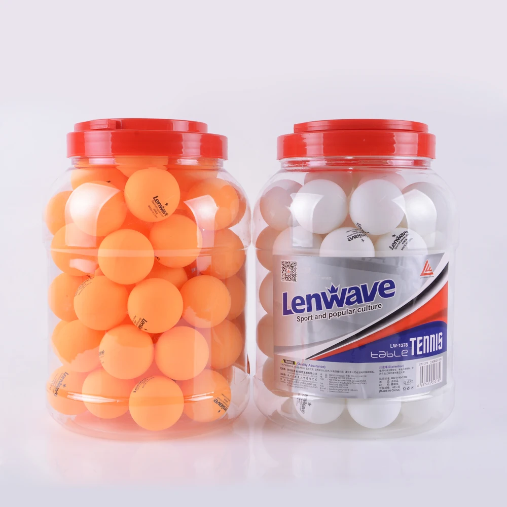 60 pcs/bucket X celluloid 40mm table tennis balls white/yellow colors 1