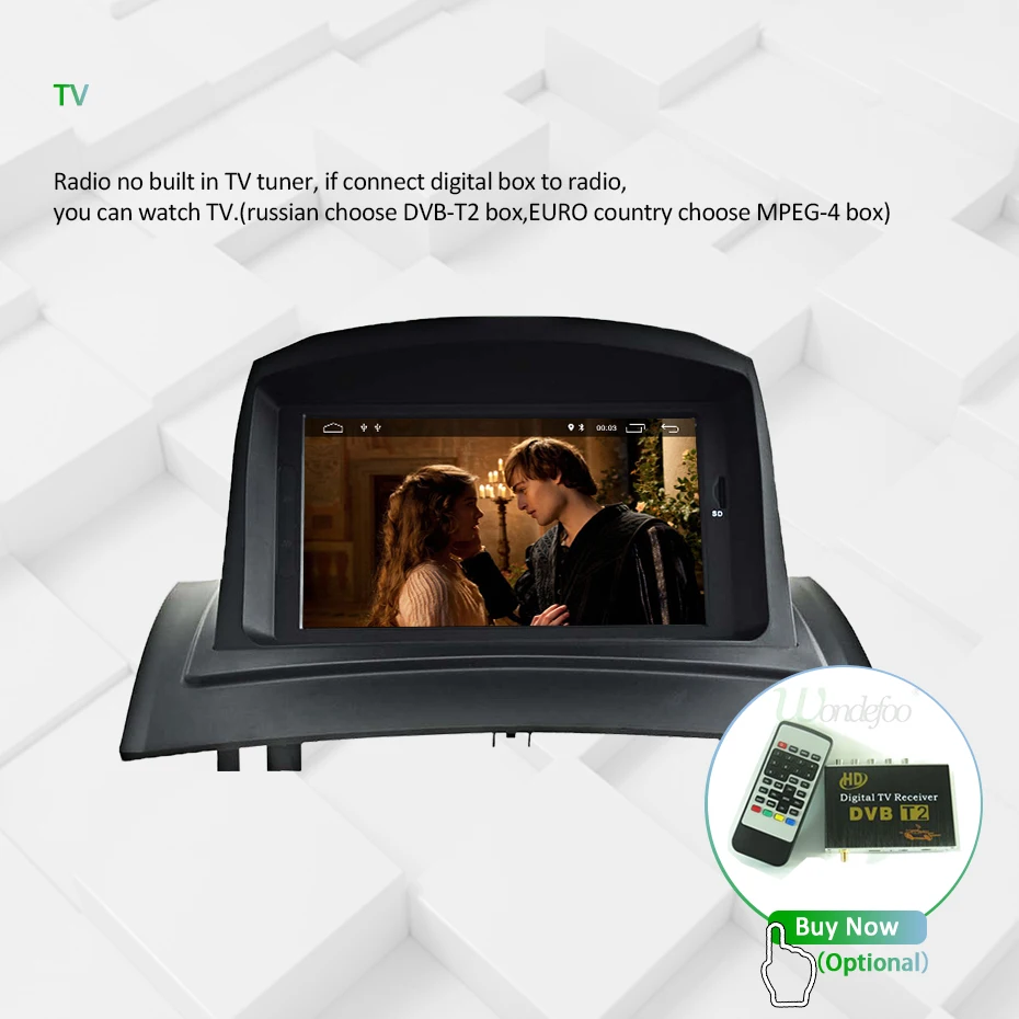 Best Android 9.0 DSP 4G RAM Car Multimedia DVD Player for RENAULT Megane 2 II Fluence 2002-2008 GPS Radio Navigation Stereo Head Unit 4