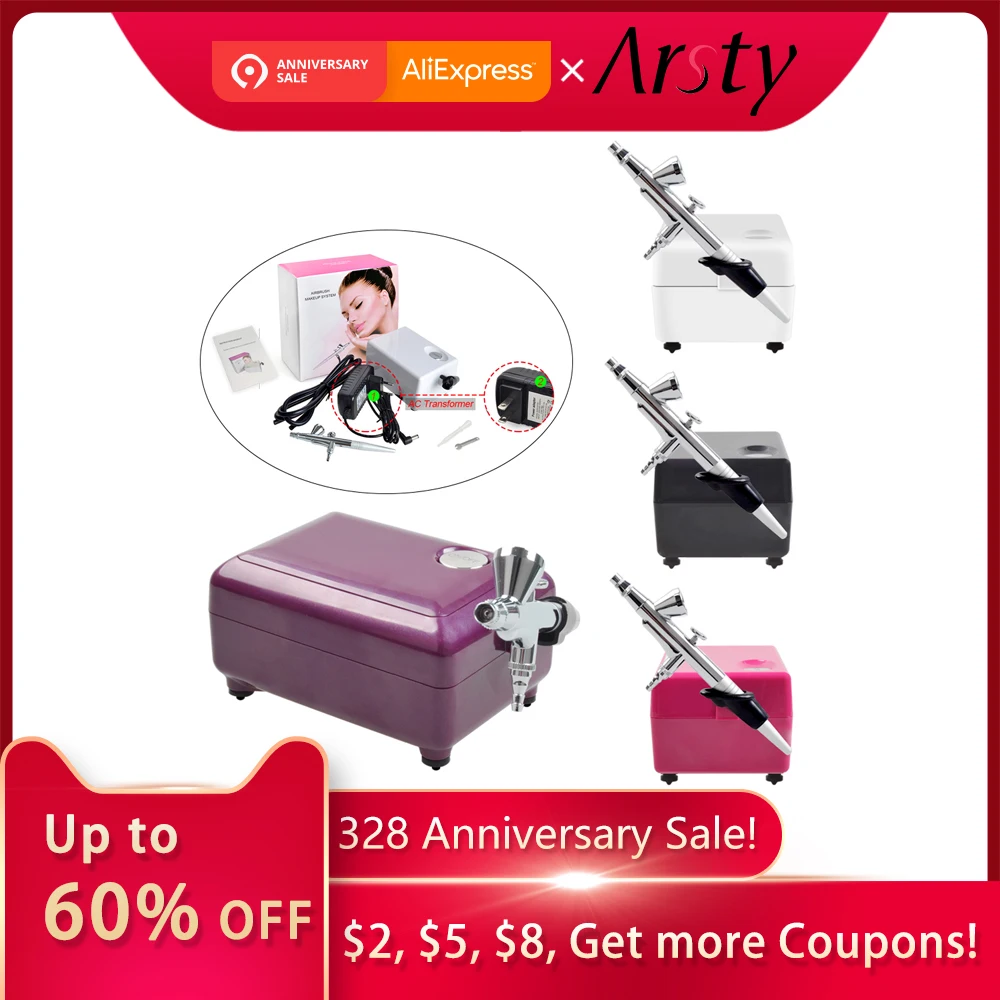 ELERA Airbrush Pressor Kit Portable Tattoos Make Up