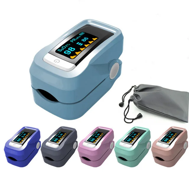 

Fingertip Oximeter Blood Saturometro Monitor Oximetro De Dedo Pulse SPO2 PR Oximetro De Pulso Portable Pulsioximetro