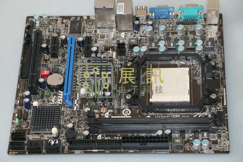 Бесплатная доставка оригинальная материнская плата для MSI 760GM P33 DDR3 Socket AM3 + 8 Гб USB2.0