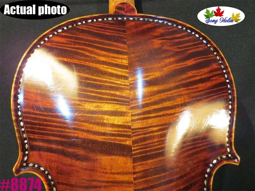 

Guarneri style SONG Brand Professional Maestro inlayed art 16" viola #8874