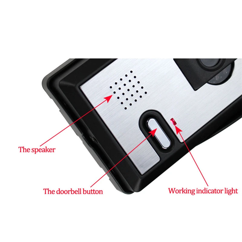 Free Shipping Video Door Phone Intercom System Video Doorbell 700TVL Outdoor IR Camera Night Vision Doorphone For home/apartment Free Shipping Video Door Phone Intercom System Video Doorbell 700TVL Outdoor IR Camera Night Vision Doorphone For home/apartment