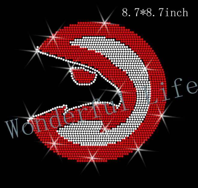 Бесплатная доставка Горячая фиксация горный хрусталь передача &quotAtlnta Hawks