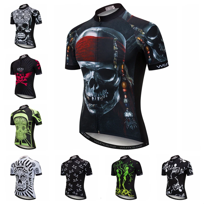 2021 Men Cycling Jersey Short Sleeve Mtb Bicycle Clothing Youth Bike